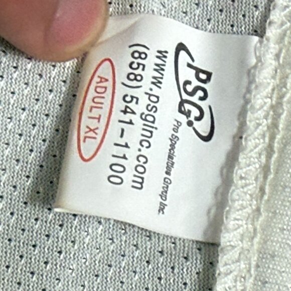 San Diego Padres 40th Anniversary 2009 Pet Co Sga Button Down Cream Jersey XL - Picture 11 of 14